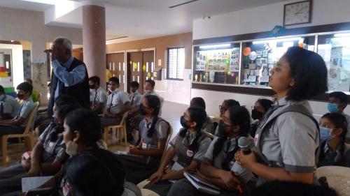 Seminar at Sanskar School - Hubli